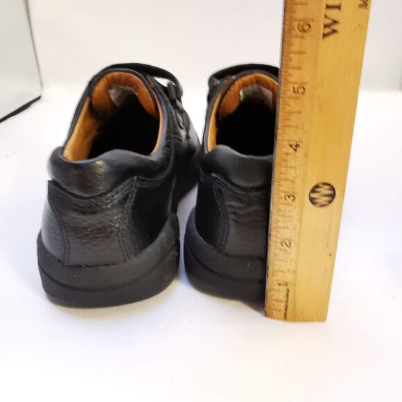 Doctor Comfort Mens Shoes Size 8 M Black Leather Hook Loop - Picture 6 of 6